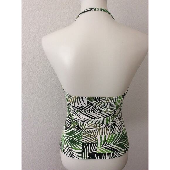 Bleu Rod Beattie Swim Tankini Bikini Top Halter Tropical - Picture 7 of 9